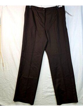 Vintage 90s Pendleton Wool Trousers Slacks 18 Brown British Capsule Quiet Luxury